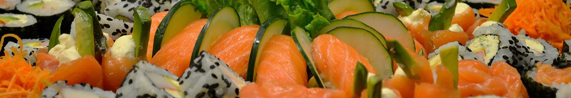 Eating Sushi at Momo Sushi & Cafe restaurant in Alexandria, VA.